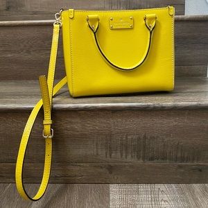 Yellow kate spade purse